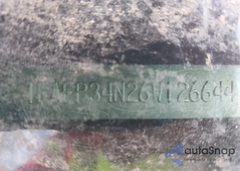 2006 Ford Focus Zx4 from USA, damaged, VIN 1FAFP34N26W126644